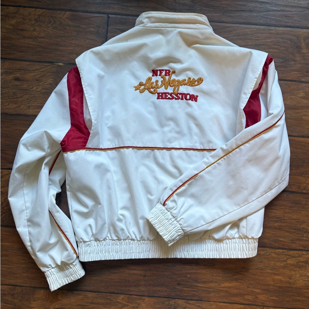 White and Red NFR Heston Jacket
